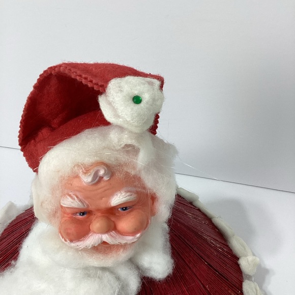 Vintage Magazine Santa Readers Digest Homemade Santa Figure Decoration - Picture 3 of 11
